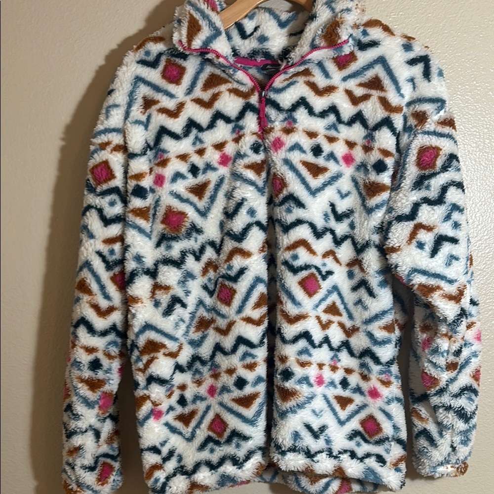 Eddie Bauer Woman Fleece Quarter Zip